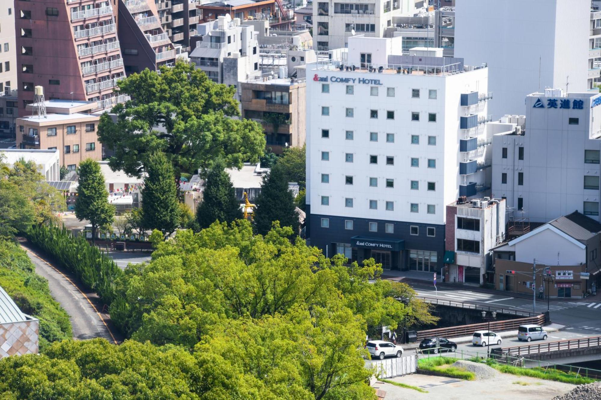 &and COMFY HOTEL Kumamoto Jo View Eksteriør billede